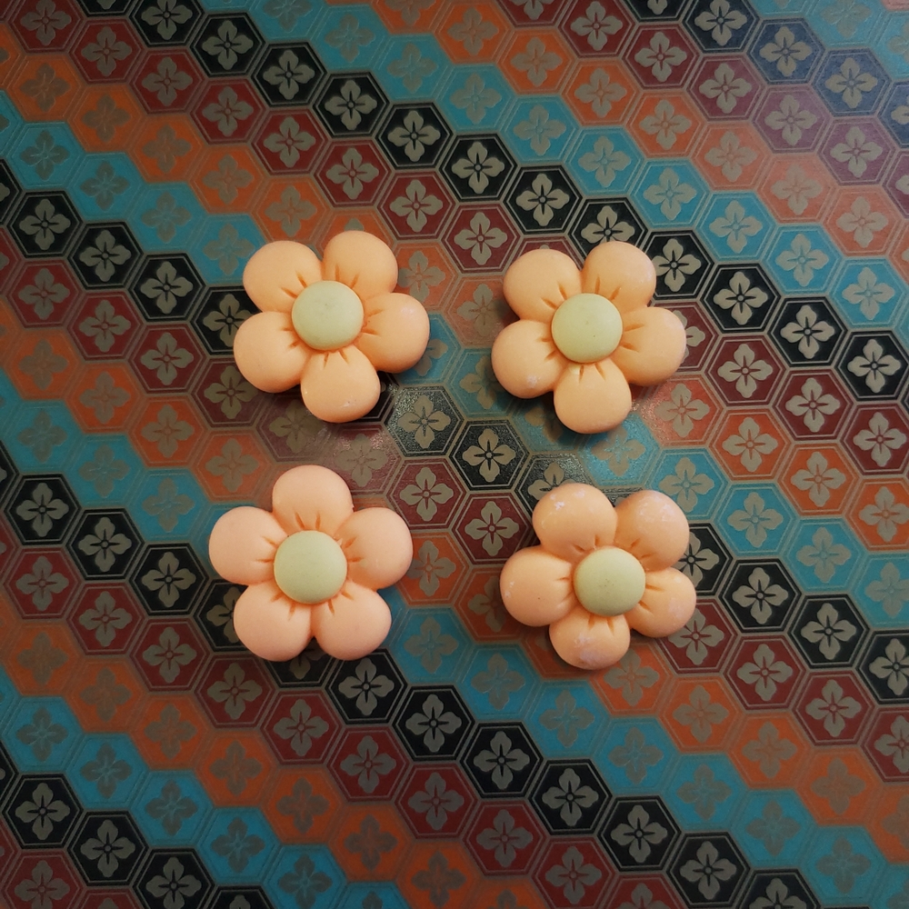 Orange And Yellow Flower Jibbits